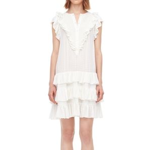 La Vie Rebecca Taylor Drapey Check Dress